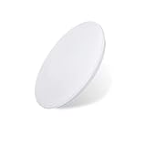 Zarivy LED-Deckenleuchte, 24 W, 4000 K. Elegantes Design mit einem Durchmesser von 38 x 6,6 cm. Ideal, um jeden Raum mit Effizienz und modernem Stil zu beleuchten. Perfekt für Ihr Zuhause oder Bü