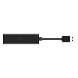 Mcbazel VR Kamera Adapter für PS5 Pro/Slim/PS5, für PS4 Kamera zu PS5 Konverter USB3.0, für PS VR mit LED-Anzeige Kompatibel mit auf dem PS VR Spiel - Schw