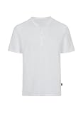 TRIGEMA T-Shirt mit Knopfleiste Deluxe Baumw