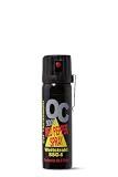 Pfefferspray OC5000 SSG-6 Weitstrahl 63ml mit Metallclip und Federdeckel kompakt und diskret - extra stark - legal mitführb