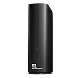 WD Elements Desktop-Speicher 4 TB (Desktop-Speicher USB 3.0-kompatibel, Zusatzspeicher für Fotos, Musik, Videos und alle anderen Dateien, stoßfest) Schw