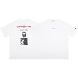 RUENAKH G Überlappungsbuchstabe Minimalistischer Rundprint Casual Retro Jersey Herren Lockeres Casual Kurzarm T-Shirt-color06||S