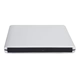 Annadue Multimedia Korrekturfunktion, Tragbares CD/DVD RW Laufwerk, DVD Player, Ultraleichter Laptop (Silver)