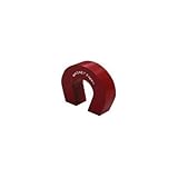 First4magnets F4M802-1 Pocket-Größe rot Alnico Hufeisen Magnet - 1,5 kg ziehen (25,4 x 28,5 x 8 mm) (1 Packung), Silver, 25 x 10 x 3