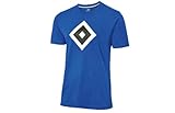 Hamburger SV HSV T-Shirt Shirt ** Logo Blau ** (DE/NL/SE/PL, Alphanumerisch, XL, Regular, Regular, Blau)