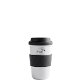 KAHLA 2DH195A44173CP Peanuts Becher 0,40 l Peanuts Joy | weißer to Go Becher mit Peanuts M
