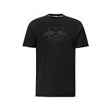 RB Leipzig Shadow T-Shirt (DE/NL/SE/PL, Alphanumerisch, XL, Regular, Regular, schwarz)