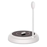 Inkoby Wiederaufladbarer Magnetischer Milchshaker, Elektrischer Kaffeemixer, Baby-Milchshaker, Intelligente Weinkaraffe (Elfenbein)