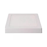 Zarivy LED-Downlight mit quadratischer Oberfläche mit 20 W, 1500 lm und 4000 K. Elegantes Design in den Maßen 22 x 22 x 3,5 cm, ideal für die Beleuchtung Ihrer Räume mit tageslichtweiß