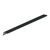 Blendenabdeckung 50mm | Ortgangblech Dachblech Flachdach Winkelblech | Alu Anthrazit 200cm (Blendenabdeckung 50mm)
