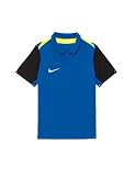 Nike Unisex Kinder Y Nk Df Acdpr24 K Short Sleeve Polo, Royal Blue/Black/Volt/White, 8-9 Jahre EU