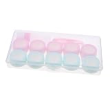 FRCOLOR 1 Set-Box Kontaktlinsenbehälter Kontaktlinsen- Kontaktlinsen-Organizer Kontaktlinsenstift Behälter für Kontaktlinsen Lenses case Reisezubehör Kontak