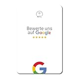 truzzer Smarte NFC Karte für mehr Google Bewertungen für Dein Unternehmen - Einfaches Antippen oder QR-Code Scannen für sofortige Rezensionen - Verbessere deine Sichtbarkeit auf Goog