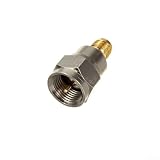 Zuverlässiger Koax-Antennenadapter F-Stecker auf SMA-Buchse für optimale Leistung