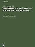 Januar 1982: DE (Zeitschrift für Angewandte Mathematik und Mechanik)