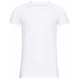Odlo Herren Active F-dry Light Funktionsunterwäsche Kurzarm Shirt, Weiß, XL EU