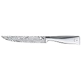 WMF Grand Gourmet Damastmesser, Fleischmesser 29,5 cm, Made in Germany, Damaststahl 120-lagig, Performance Cut, Holzkassette, Klinge 17