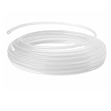 PTFE Schlauch, 2 Meter Professionell 3D Drucker 4mm PTFE Teflon Tube 2 Meter Teflonschlauch Zubehör für 3D-Drucker Extruder für 1,75 mm 3D Drucker Filament (2 Meter PTFE)