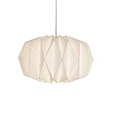 Umikk Origami Design Papier Lampenschirm, Nordische Kreativpapier Lampenschirm Deko Papier Laterne Deckenlampen Shade, Moderner Lampen Schirm Rund für Hängelamp