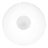 Homoyoyo Kugelförmiger Lampenschirm Aus Glas Kronleuchterlampe Glas Lichtschirm Ersatz Tischlampenschirm Deckenpaneele Empfindlich Kronleuchter Lampenschirm Befestigung Leer Weiß G9