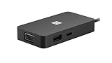 Microsoft USB-C Travel Hub, Schw