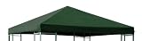 DEGAMO Ersatzdach Dachplane für Pavillon 3x3 Meter, Farbe grün, w