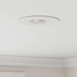 QUAHEAS Spotlight 24 Stück Weiß Aluminium 9 x 9 x 2 cm Deckenleuchte mit 30° Schwenkwinkel, GU10 kompatibel, einfache Installation, vielseitig für Wohnzimmer, Küche, F
