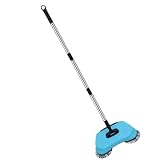 Teppichkehrer-Reiniger – Teppich-Bodenkehrer, Hand-Teppichkehrer | Kehrmaschine mit verstellbarem Griff, Nicht elektrische Kehrmaschine, Haushaltsbesen für Hartholzoberflächen, Holzböden, L