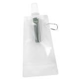 KITANDOVE Wasserreiniger Wasserbehälter Outdoor-Wasserbeutel Wasserspeicher Wasserfilter für Fahrradfahren tragbarer wasserfilter Faltbare Wassertasche Wanderversorgung Campingversorgung Ab