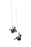 JOTEX Climbers 1526084 Deko-Figuren 2er-Pack, Rostb