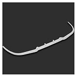 Front Bumper Spoiler Lippe Für VW Für Käfer FRONTSPOILER Lip Euro Spoilerlippe Universal 3 Stücke Body Kit Frontspoiler(Weiß)