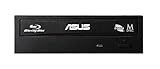 Asus BW-16D1HT Retail Silent interner Blu-Ray Brenner (16x BD-R (SL), 12x BD-R (DL), 16x DVD±R, Retail, BDXL, Sata) schw
