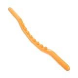 HAPINARY Sehnenrollstab-massagegerät Professionelles Haarnetz Haarspangen Mit Alligator-griff Kosmetischer Gürtel Hüftgurt Manuelle Schaumstoffrolle Massagestab Handzeiger Orange Plastik