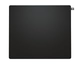 CHERRY XTRFY GP5, Gaming-Mauspad aus Stoff in L (460 x 400 x 4 mm), Glattes Speed-Pad für Präzision, Vernähte Kanten, Rutschfest, Maschinenwaschbar, Schw