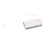 EUYueli Alnico Tonabnehmer im Vintage-Stil, einspulig, Chrom, 5 Magnete, für E-Gitarre, Humbucker, Abstand 52