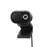 Microsoft 8L3-00005 - Modern Webcam, DFOV of 78° (HFOV 69°, 16:9 Aspect Ratio), schw