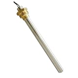 Easyricambi - Zündkerze für Pelletofen 350 W, Durchmesser 9,5 mm und Länge 140 mm (150 mm insgesamt) Gewinde 3/8 Zoll Gas, Widerstand für Schnellheizung, Ersatz für MCZ Red M