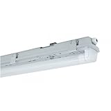 NCC-Licht LED Feuchtraumleuchte Wannenleuchte 132cm IP65 für 1 x T8 LED Röhre G13 120