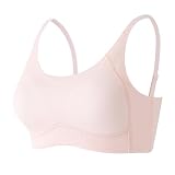 Illkjasfc Sport-BH für Mädchen, flexibler, atmungsaktiver Stoff, für den täglichen Gebrauch, drahtloser Trainings-BH für Teenager, jugendliche Frauen, stützender bügelloser Fitness-BH, B, 75