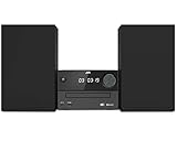 JVC UX-C25DAB - Micro HiFi-System mit CD, USB, Bluetooth, DAB+, UKW-RDS, Line-In und IR-Fernbedienung, Schw