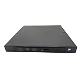 SIMPLETEK - Externes Slim Tiny CD/DVD-Laufwerk - 2 USB-Anschlüsse | kompatibles Kabel enthalten, Original auf Anfrage (generalüberholt)