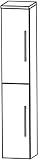 Saqu Pekka Badezimmer Hochschrank - Badschrank Badmöbel 2 Türen Links 30x32x1616 cm - Hacienda schw