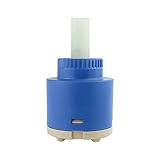 DETPWVWB Kartusche für Wasserhahn, 35/40 mm Keramikhahnkartusche, Ersatz für Wasserhahn, Innensteuerventil für Wasserhahn (35 mm)