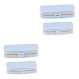 PACKOVE 2 Sätze Tragbare Pillendose Pillenorganizer Medikamenten Organizer Medikamenten-organizer Pillen Dose Pillenboxen Aufbewahrungsbehälter Für Medikamente Lagerung P.s 2 Stück * 2