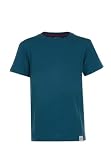 Band of Rascals Kinder Kurzarm T-Shirt Basic aus Bio-Baumwolle, Dark-Petrol, Gr. 158