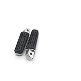LGLDAMUHX Motorräder Fußstütze Pedale Fußstütze Für XJ6 FZ6 Für MT07 09 FZ8 FZ1 Für YZF 1000 Für FJR1300 Für TDM 900 Fußstütze Motorrad Fußstütze Trittbretter Vorderpedal Hinterpedal(Behind)