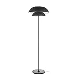 Lucande Stehlampe Kellina (Design, Modern) in Schwarz aus Metall (1 flammig E27) - Design Stehleuchte Floor Lamp Standleuchte Wohnzimmerlampe W