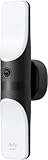 eufy Security Kabelgebundene Wall Light Cam S100, Außenleuchte mit Kamera, 2K Überwachung, 1200 Lumen, Farbige Nachtsicht, KI Erkennung, IP65 Wasserschutz, Gebü