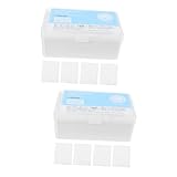Baluue 2160 Stk Gesichtspads cosmetic kosmetiktäschchen gesichtspflege gesicht reinigung cremes Make-up-Entferner Wattepads frauen kosmetikpad Make-up Wattepads Pads für das Gesicht Weiß
