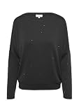 s.Oliver Jerseyshirt mit Schmucksteinen schwarz 38